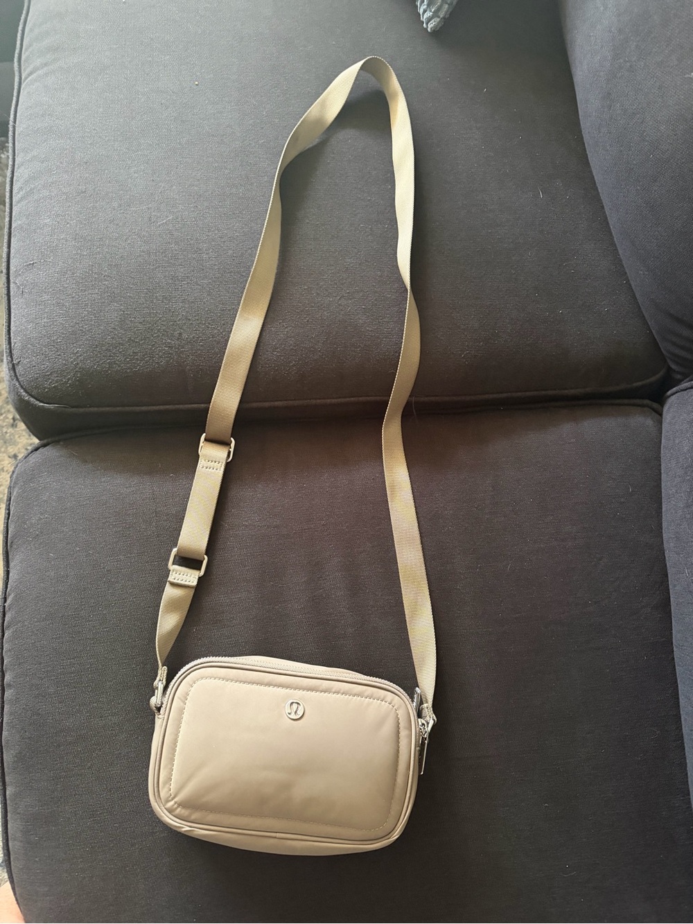 lululemon athletica Crossbody Messenger Bag Fawn brown